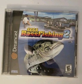 Sega Bass Fishing 2 (Sega Dreamcast, 2001) Complete, Tested CIB Very Good