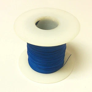 500' Page 24AWG BLUE KYNAR Insulated Wire Wrap Wire 500 Foot Roll ~ Made In USA - Picture 1 of 1