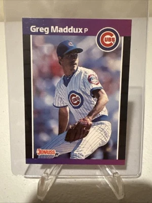 Donruss 1989 - Greg Maddux #373 *Denota* junto al rendimiento Foto 1 de 2