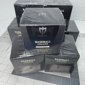 8 Max Schutz Baseball Halter Vitrine UV Schutz Hartplastik Versiegelt - Bild 1 von 7