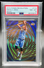 2015-16 Panini Revolution Nova Rookie Nikola Jokic #114 PSA 8! NM-Mint
