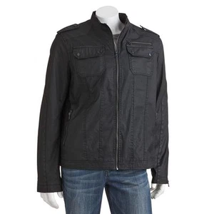 New Rock & Republic Herren Militärstil Canvas Jacke schwarz Größe XL UVP $ 160 - Bild 1 von 1