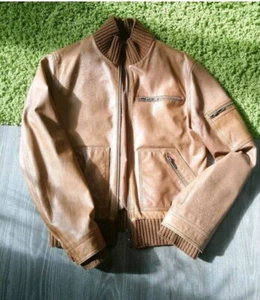 Lederjacke Lamm-Nappa REVIEW Gr S Cognac - Bild 1 von 7
