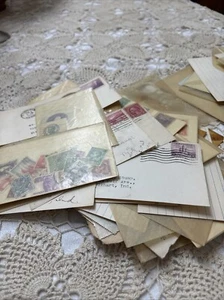 Used Us, Foreign Stamps 40 & 50s. Good Variety Some Mint Most Cancelled - Picture 1 of 5