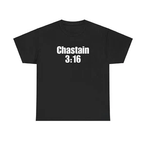 Ross Chastain 3:16 NASCAR Unisex Heavy Cotton Tee - Picture 1 of 5