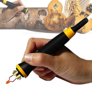 220-240V 50W DIY Gourd Pyrography Wood Burning Pen Soldering Tools Craft Iron - Picture 1 of 6