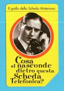 SCHEDA TELEFONICA-GIALLO SCHEDA MISTERIOSA-TELECOM-C&C F3189-GOLDEN 1118-USATA - Picture 1 of 2