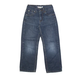LEVI'S 505 Jeans Blue Denim Regular Straight Boys W22 L20 - Picture 1 of 6