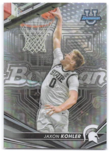 2023-24 Bowman University Best Refractor Jaxon Kohler - Picture 1 of 2