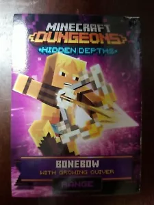 Minecraft Dungeons Arcade Game Card Bonebow #72/98 - Picture 1 of 2