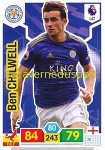 147 BEN CHILWELL # LEICESTER CITY PANINI PREMIER LEAGUE 2019 2020 ADRENALYN - Picture 1 of 1