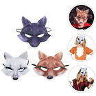  3 Pcs Costume Mask Hallween Animal Masks Halloween Fox Decorate