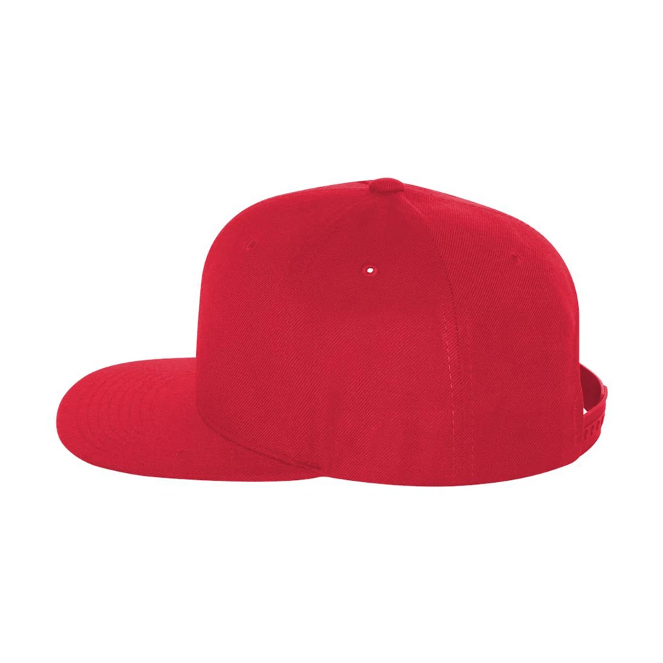 Gorra de béisbol ajustable Yupoong para hombre mezcla de lana pico plano Snapback - 6089M Foto 1 de 1