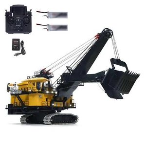 1/25 Electric Rope Shovel Excavator RC Mining Digger RTR W/Remote Battery Lights - Photo 1/12