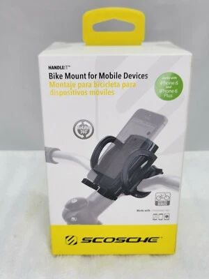 Bike Mount for Mobile Devices Blk Scosche HandleIT GPS, iPod, Smartphone, IPhone - Image 1 of 4