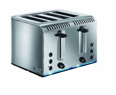 Russell Hobbs, Buckingham 4 Slice Toaster, Stainless Steel, 2100W, 20750 - Image 1 of 4