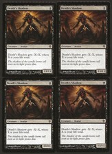 4x Death's Shadow Worldwake WWK MTG