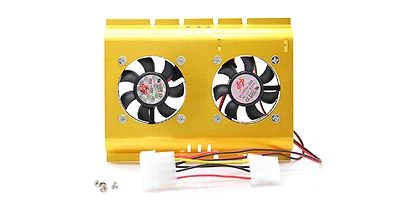 Festplatten Lüfter Aluminium inkl. Zubehör        #n150 - Bild 1 von 3