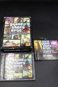 Grand Theft Auto: San Andreas (PC, 2005) Second Edition Slip Cover City Guides - Picture 1 of 3