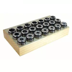 TG100 Techniks Collet Set 04010-21S 21Pcs 3/8"-1" by 32nds - Picture 1 of 2