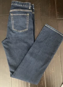 Old Navy Skinny Teens Adjustable Jeans Size 18 Blue Mid Rise Stretch NWOT - Picture 1 of 10