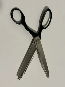Vintage Wiss 9 Inch Pinking Shears Professional Sewing Scissors CB9 USA - Picture 1 of 9