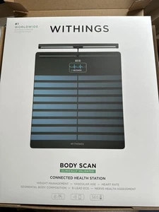 WITHINGS Body Scan Smart Scale - Black - Picture 1 of 2