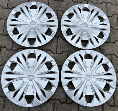 4 GENUINE 17" WHEEL TRIMS AUDI Q3 F3 83A601157 17 INCH WHEEL TRIMS FREEHUB - Image 1 of 4