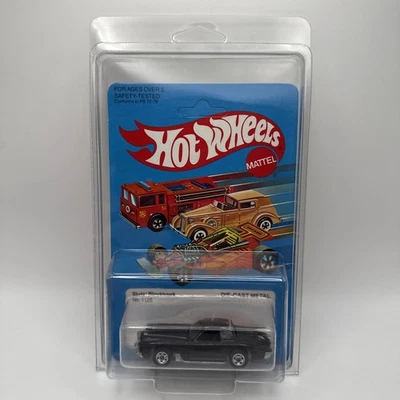 De colección 1982 Hot Wheels Stutz Blackhawk negro diecast Mattel #1126 con protector Foto 1 de 4