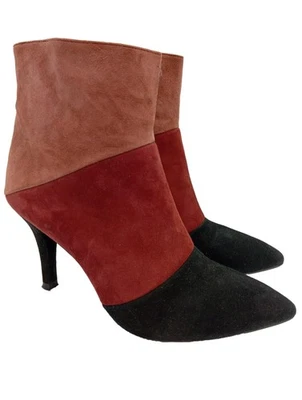 UNISA Botas con cremallera Mujeres Botines Talla EU 35 rojo-negro-rosa - Imagen 1 de 4