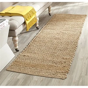 Safavieh Cape Cod Collection Hand Woven Flatweave Chevron Jute Area Rug - Picture 1 of 1