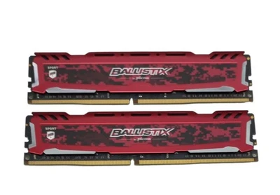 Kit Ballistix Sport 32 GB (2x16 GB) DDR4 2400 pc4-19200 memorie gaming computer - Immagine 1 di 2
