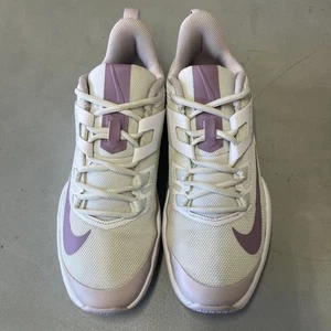 Nike Vapor Lite Tennis Court Shoes White Purple DC3431-116 Women’s Size 10 - Picture 1 of 12