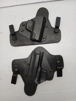 2 Alien Gear IWB Concealment Holster Neoprene Back Black Made In USA - Image 1 of 4