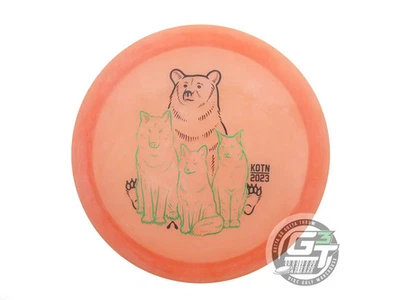 Disco de golfe driver giz laranja usado Prodigy Discs [LEIVISKA] AIR Shadowfax 164g - Imagem 1 de 2