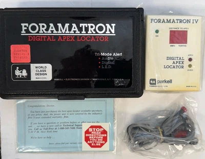 Localizador digital de ápice Parkell Foramatron IV, sin probar, herramienta de endodoncia dental Nuevo de Lote Antiguo Foto 1 de 4