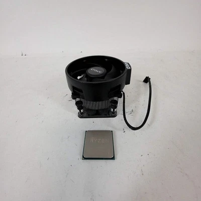 AMD Ryzen 5 1600 3.20GHz YD1600BBM6IAF AM4 CPU and Wraith Stealth CPU Cooler - Image 1 of 4