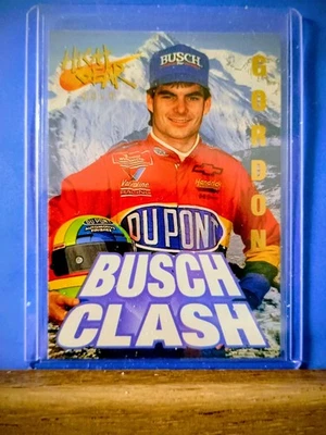 Jeff Gordon/Hendricks Motorsports 1995 Wheels High Gear Busch Clash Gold Card#7  - Image 1 of 2