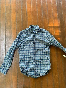 Gitman Vintage Plaid Medium $245 MSRP Made in USA - Picture 1 of 9