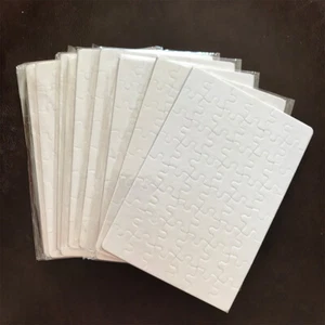 A5 x 10sheets Jigsaw Puzzle DIY Blank Dye Sublimation Printable Heat Press 48pcs - Picture 1 of 11