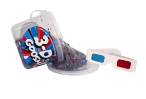 Compound Kings 3D Goosh Eimer mit Brille blau & rot - Bild 1 von 8