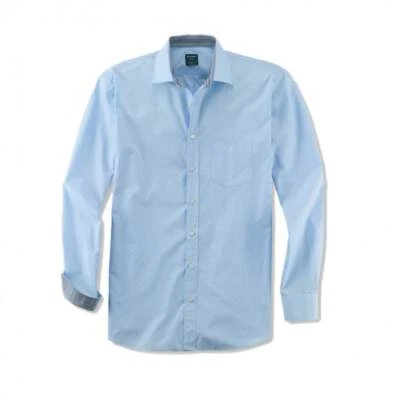 Mens Olymp Light Blue Shirt 4076 14 11 - Image 1 of 2