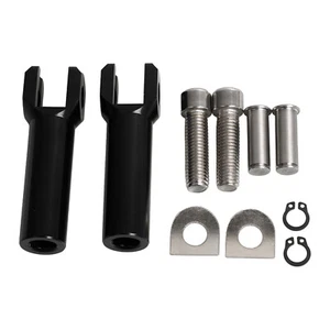 2.75" Rear CNC Foot Peg Supports Clevis Kit For Harley Night Train Softail FXSTB - Picture 1 of 15