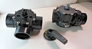 Lot of 2 Diverter Pool Spa Valves OV3-2010U 2" 3 Port Valve -Unionized - Picture 1 of 10