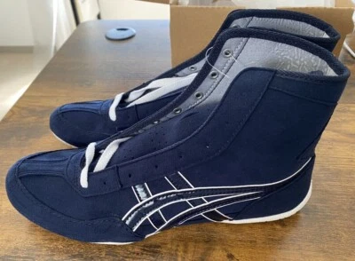 Asics Wrestling Shoes EX-EO special order 1083A001 Navy x Navy x White
