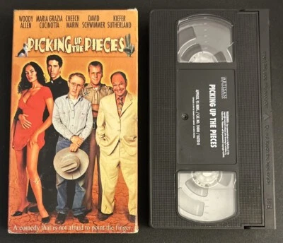Picking Up The Pieces VHS Woody Allen, David Schwimmer, Kiefer Sutherland 2000 Foto 1 de 4