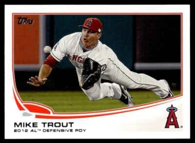 2013 TOPPS MINI EXCLUSIVE MIKE TROUT #536 R26 - Image 1 of 2