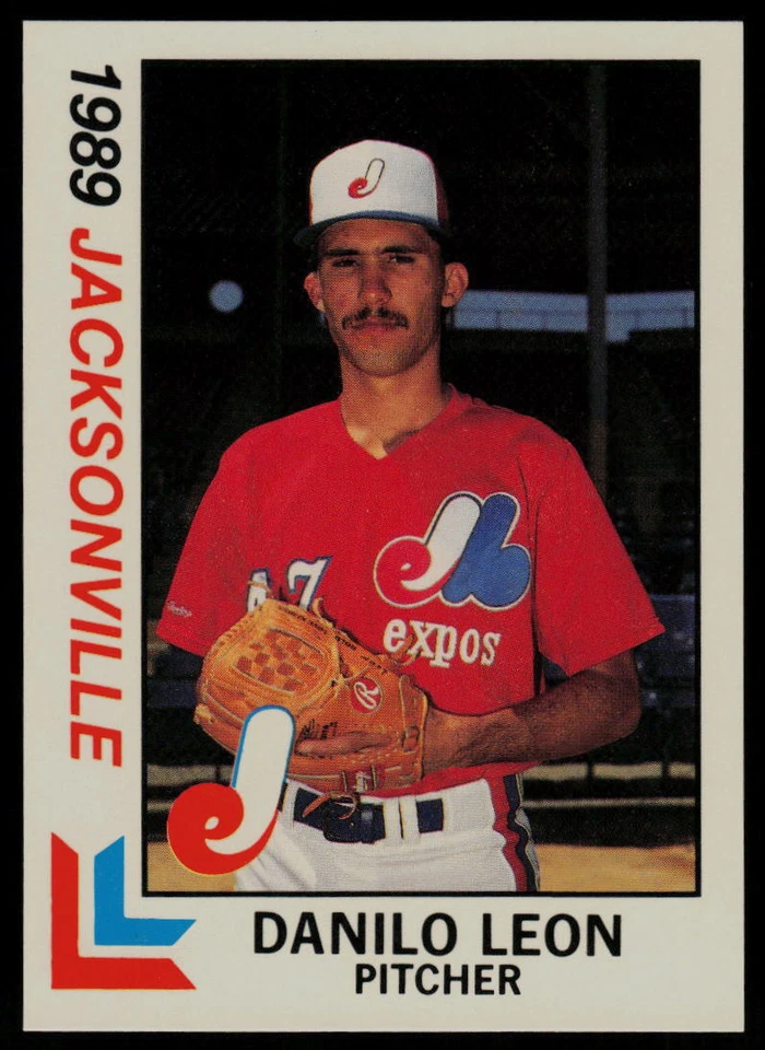 1989 Best Danilo Leon Jacksonville Expos - Image 1 of 2