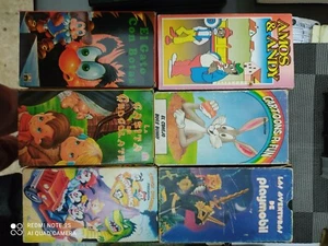 CINTAS VHS ,ANTIGUAS DE DIBUJOS - Imagen 1 de 2