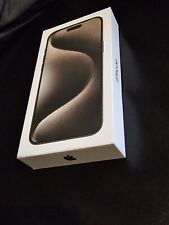 Apple iPhone 15 Pro Max - 256GB Natural Titanium Unlocked USA 2 DAY SHIP 
